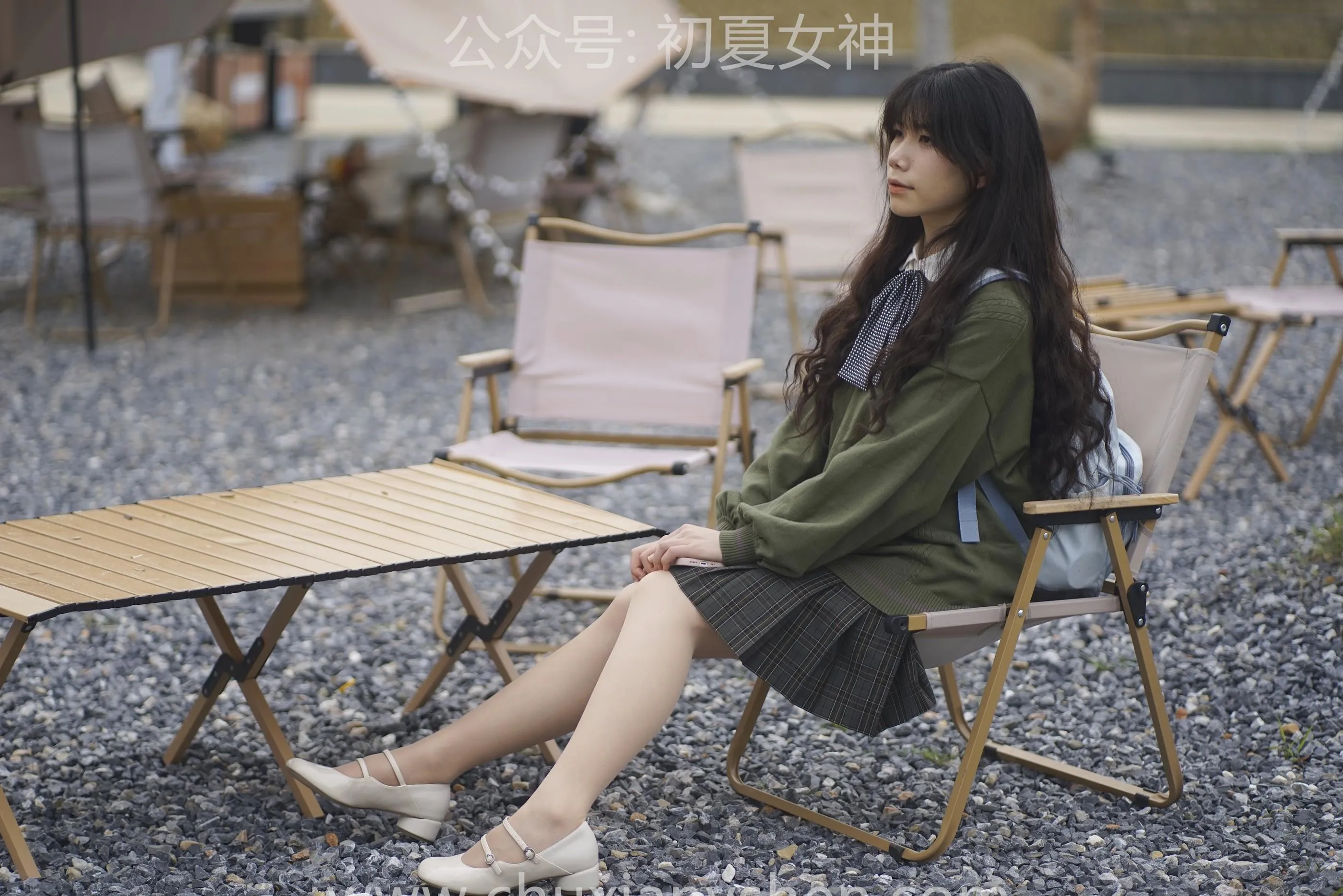 初夏女神 NO.064 欢欢 新晋学妹-学妹的一天 [164P]插图4